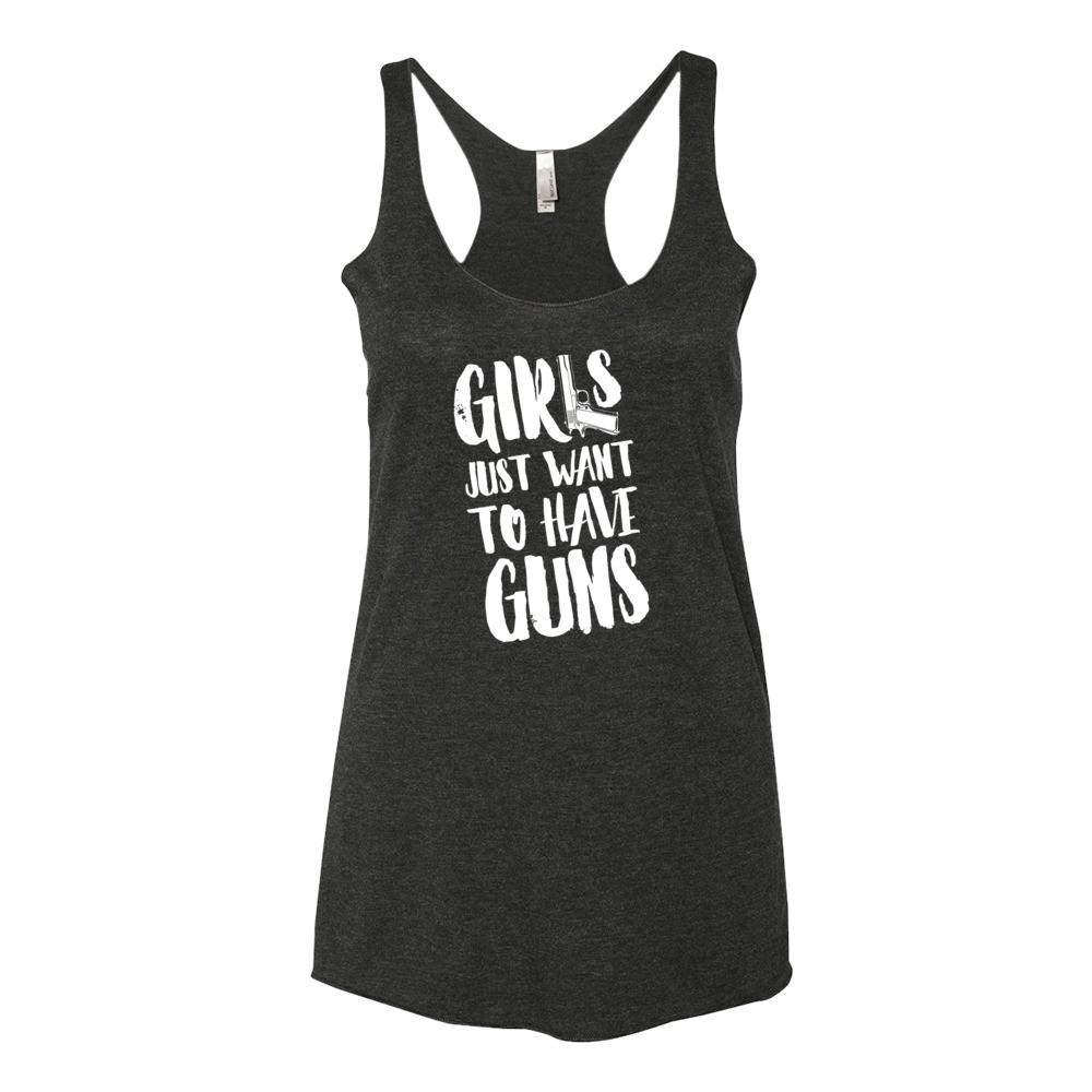 Girls Just Want to Have GUNS Women's tank top - wethepeopleholsters.com - 1