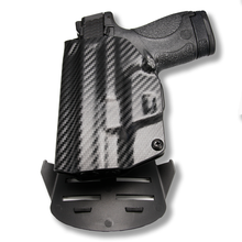 Load image into Gallery viewer, Carbon Fiber  OWB (Outside the waistband) Paddle holster Custom Designed Paddle PRE-SALE
