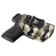 Load image into Gallery viewer, Tan-camo-custom-kydex-iwb-holster-for-concealed-carry
